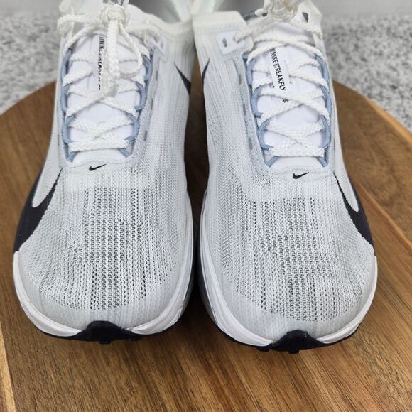 Nike Mens 6.5 ZoomX StreakFly 2 White Obsidian Platinum Running Shoe HF6416-100 - Picture 6 of 12